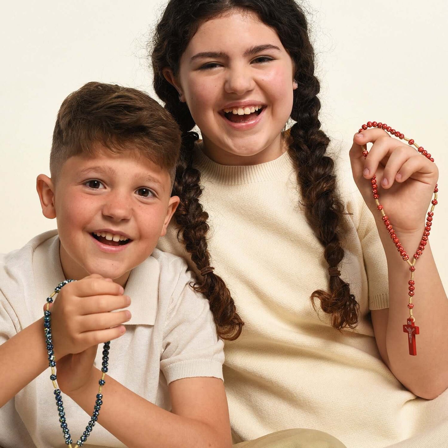 CHILDREN’S ROSARY - BLUE WOOD