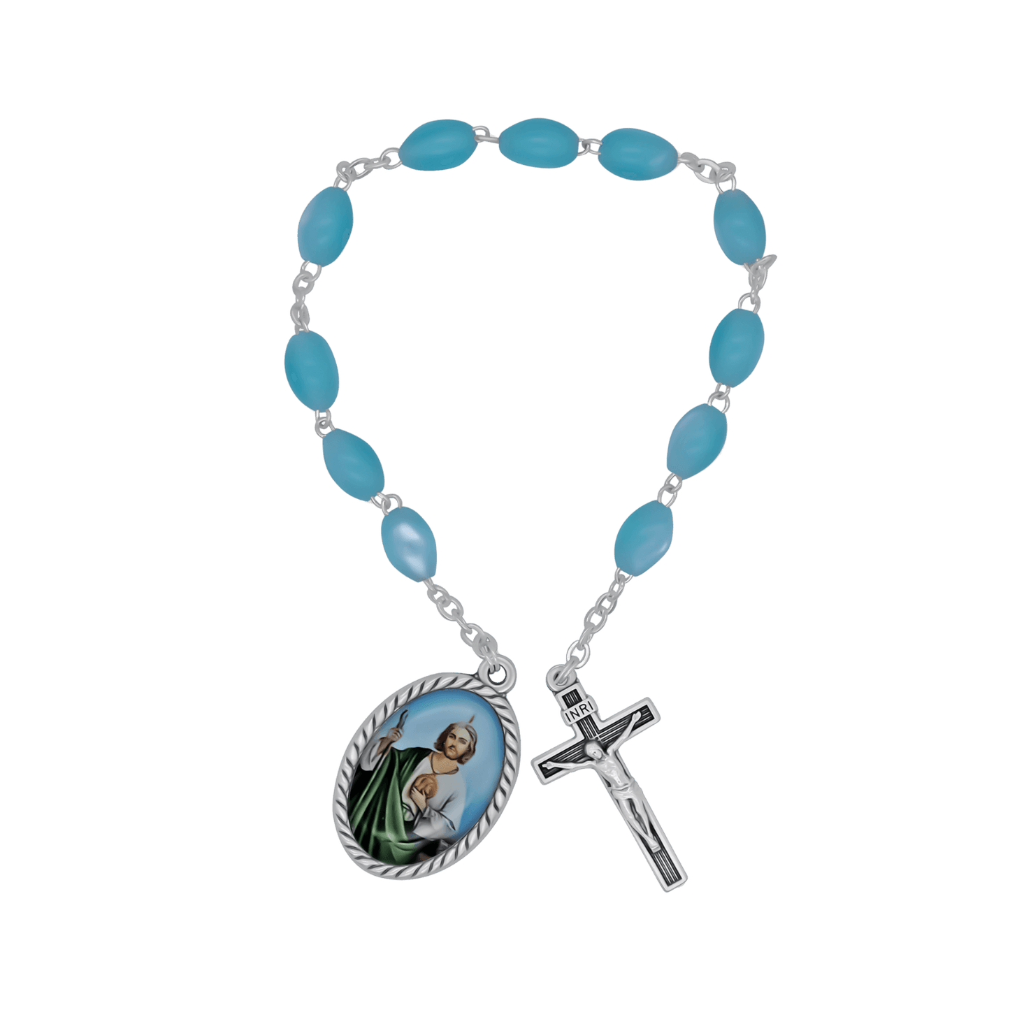 ST JUDE - CHAPLET - METAL