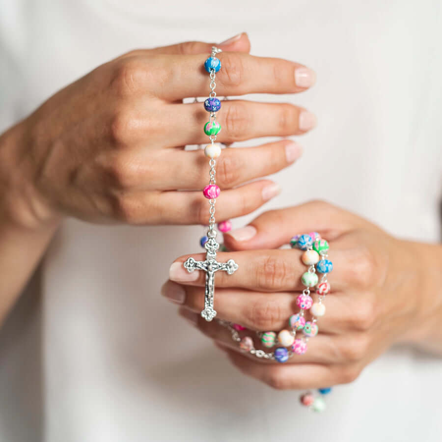 POPE FRANCIS - ROSARY - METAL