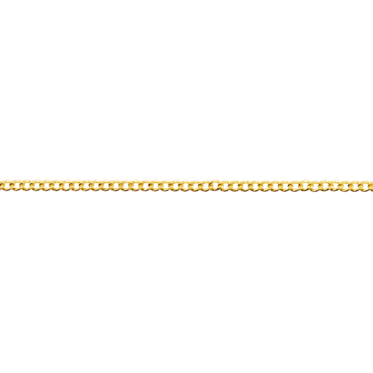 CURB - CHAIN - SILVER PLATED