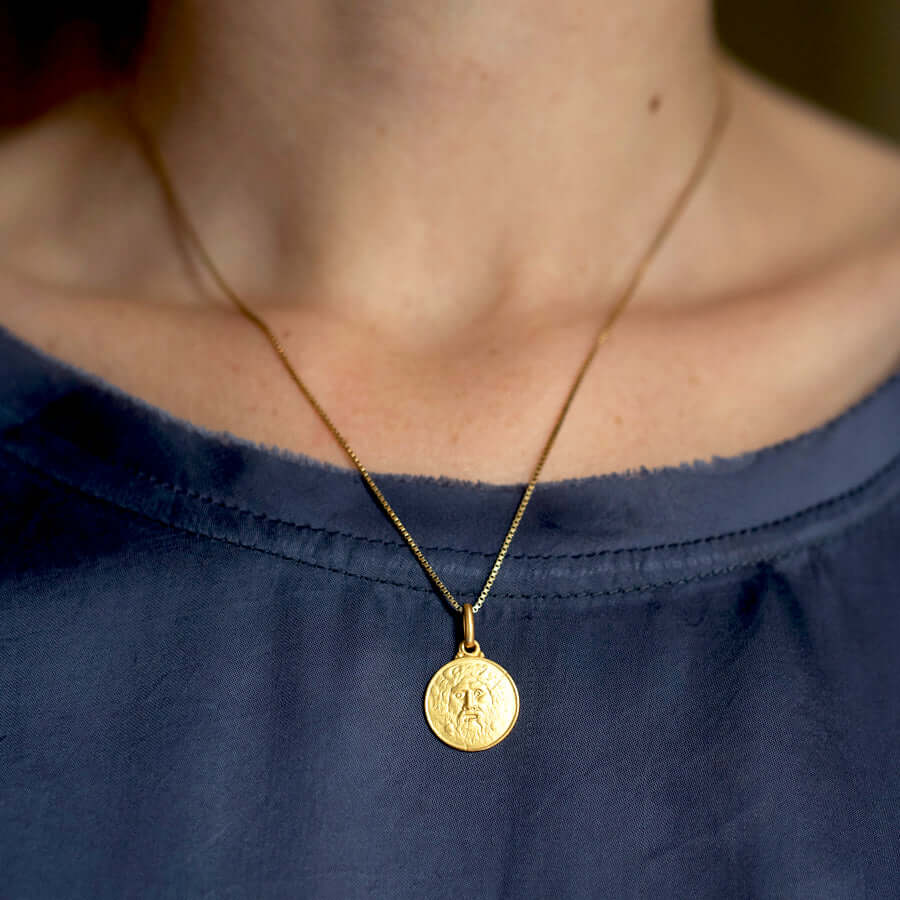 MOUTH OF TRUTH - MEDAL - GOLD