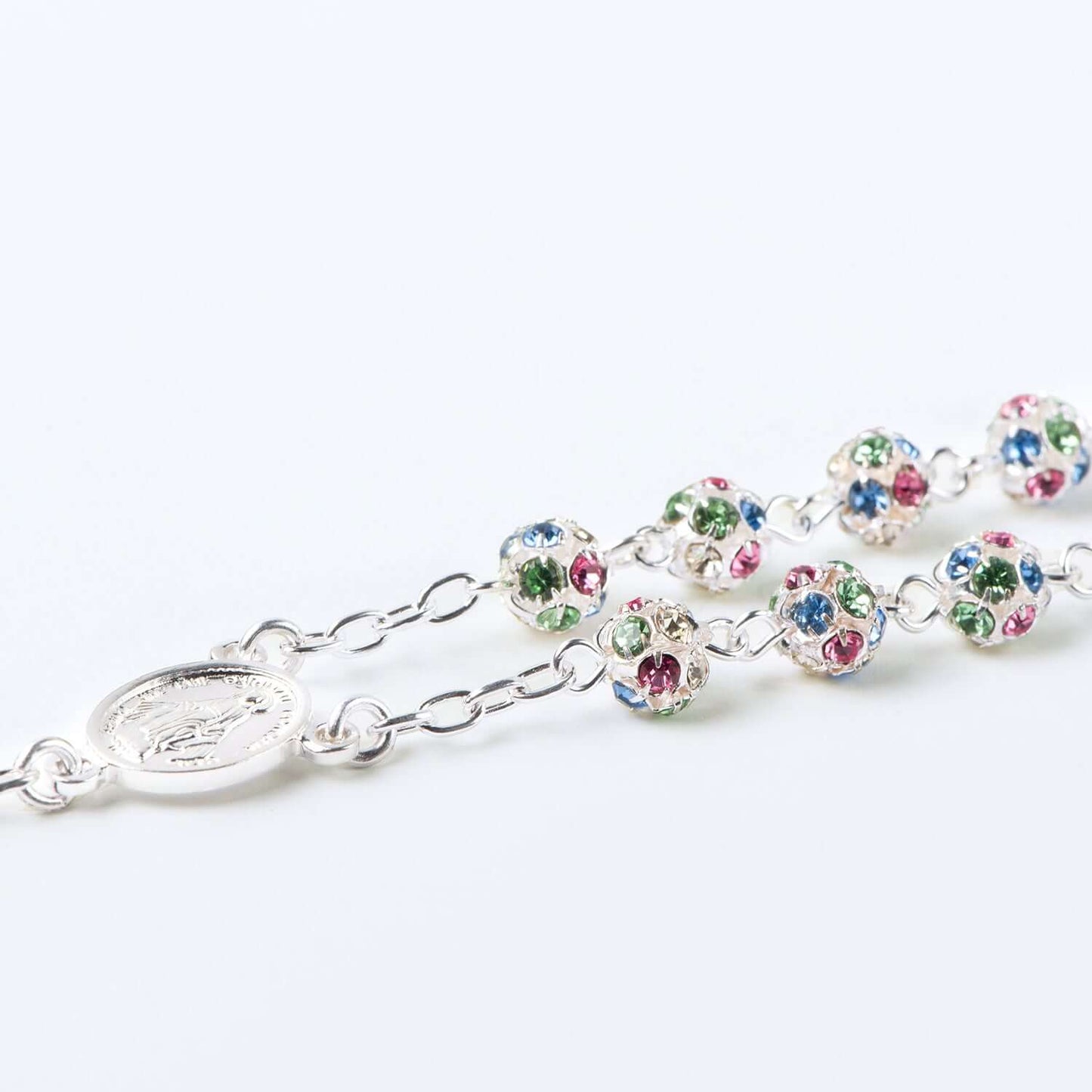 STRASSBALL ROSARY - SILVER
