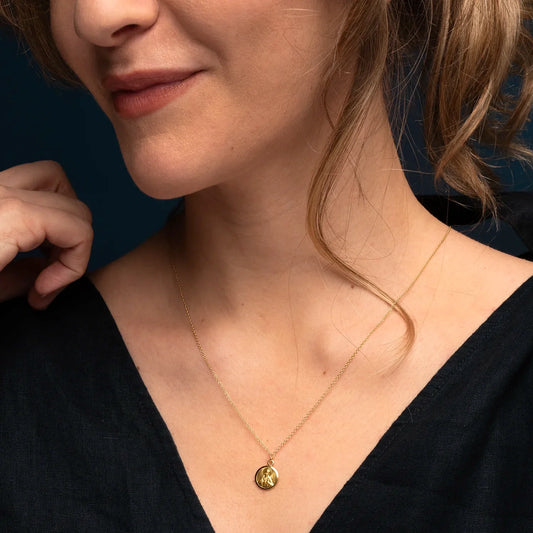 SCAPULAR NECKLACE - GOLD