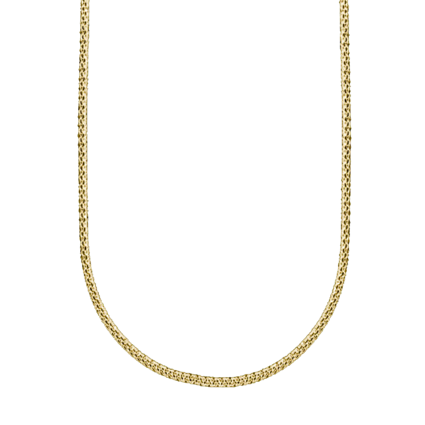 FOPE CHAIN - VERMEIL SILVER