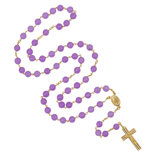 AMETHYST KRALEN ROZENKRANS - VERMEIL ZILVER