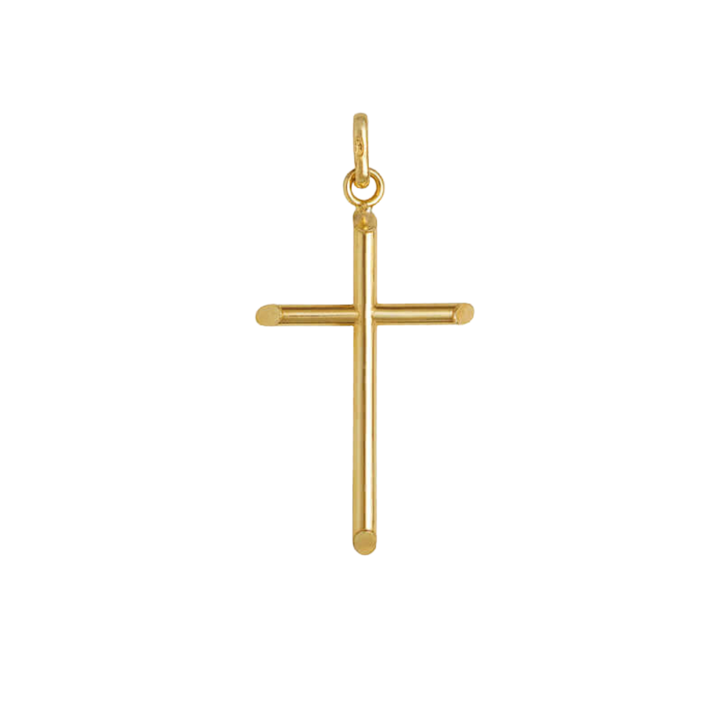 CLASSIC KRUIS HANGER - VERMEIL ZILVER