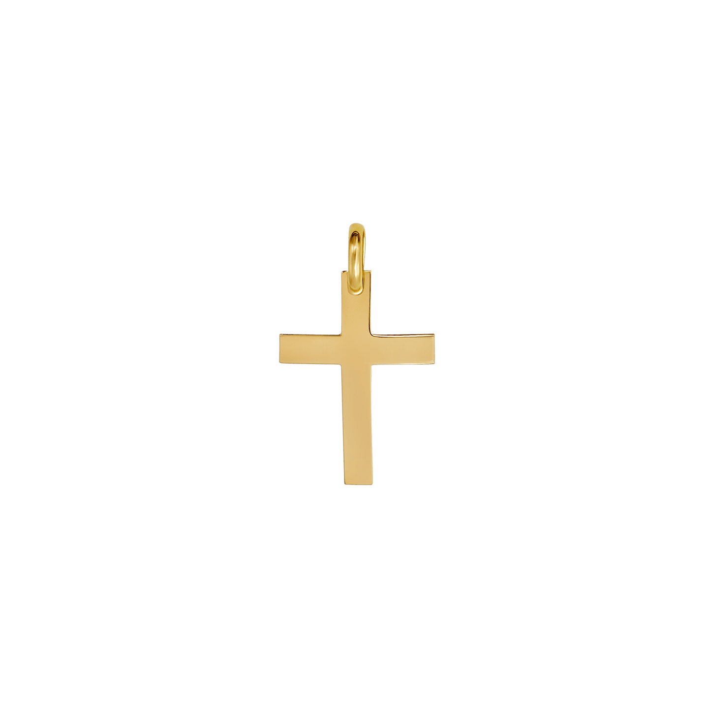 CURVED KRUIS HANGER - GOUD