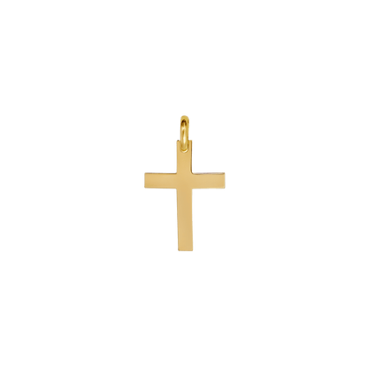 CURVED KRUIS HANGER - GOUD