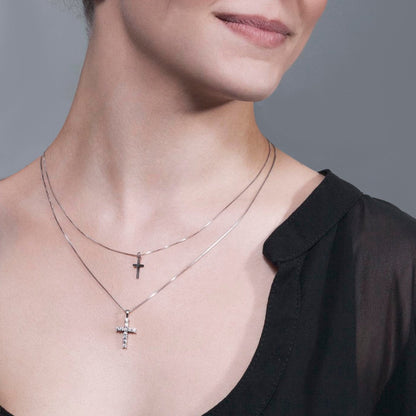 CROSS PENDANT - SILVER