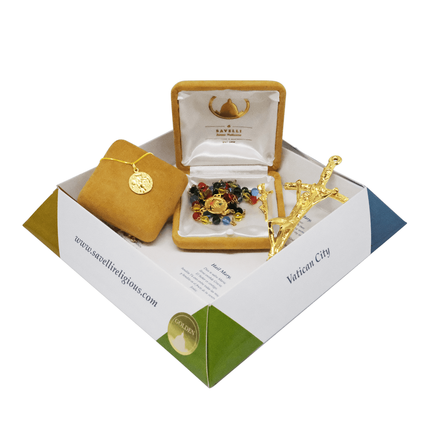 JUBILEE 2025 - CATHOLIC GIFT SET GOLDEN