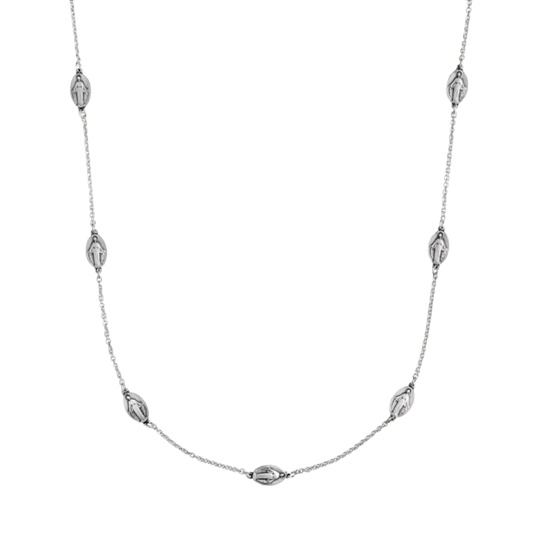 MIRACULOUS MEDALS - NECKLACE - SILVER