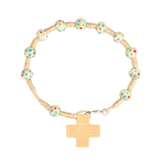 CHILDREN'S ROZENKRANS ARMBAND - WOOD - NATURAL