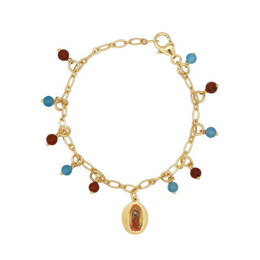 OUR LADY OF GUADALUPE - BEADED BRACELET