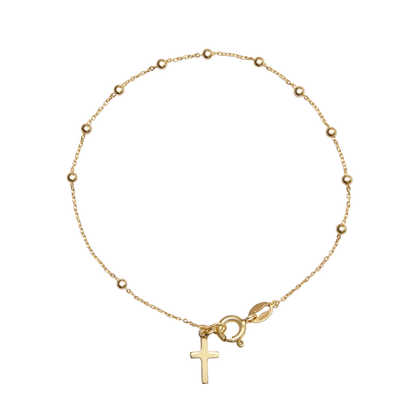 ROSARY BRACELET - VERMEIL SILVER