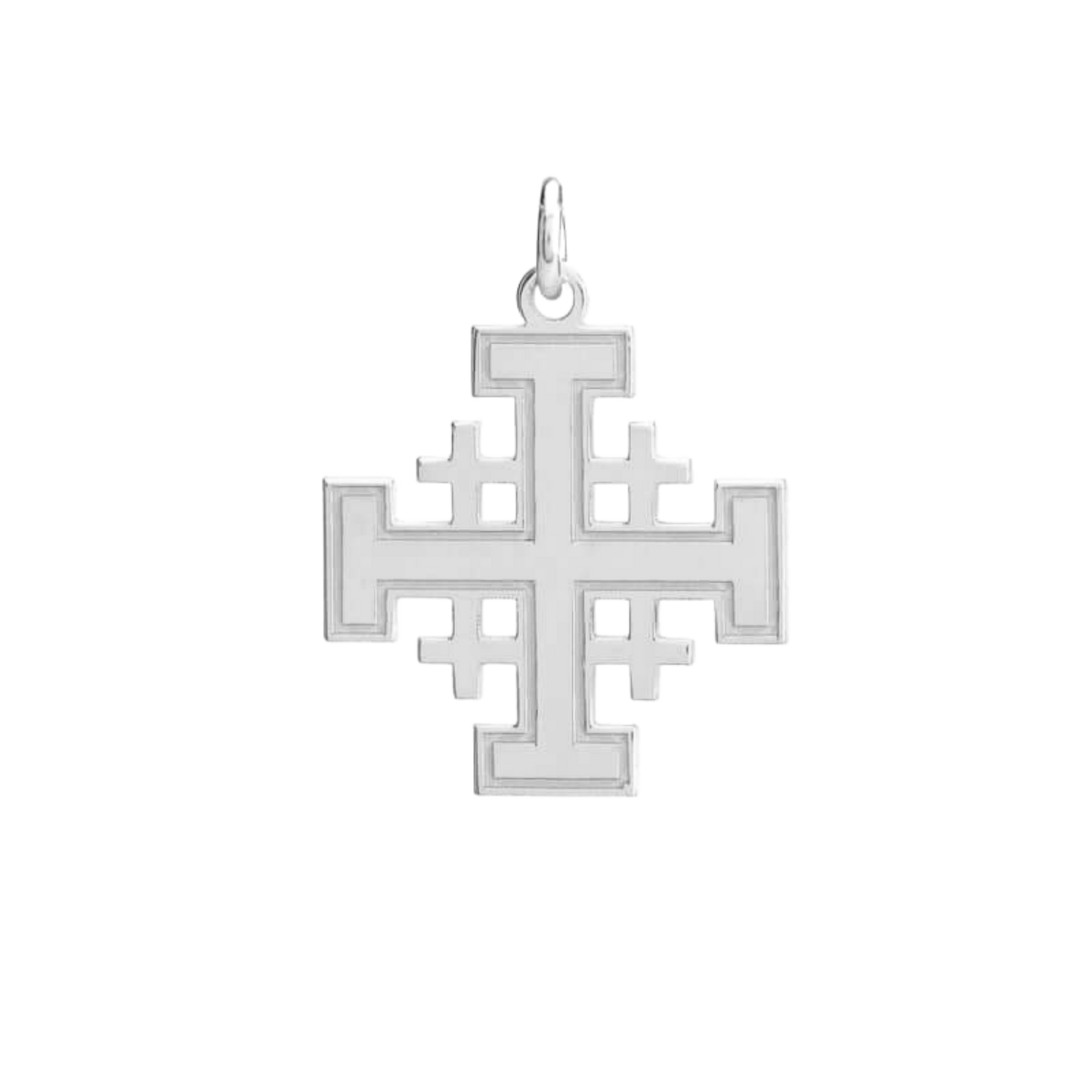 JERUSALEM CROSS - SILVER