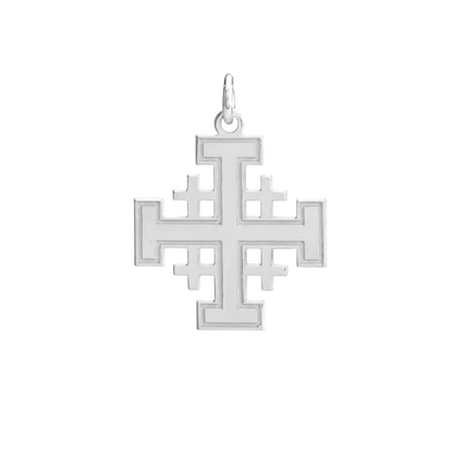 JERUSALEM CROSS - SILVER