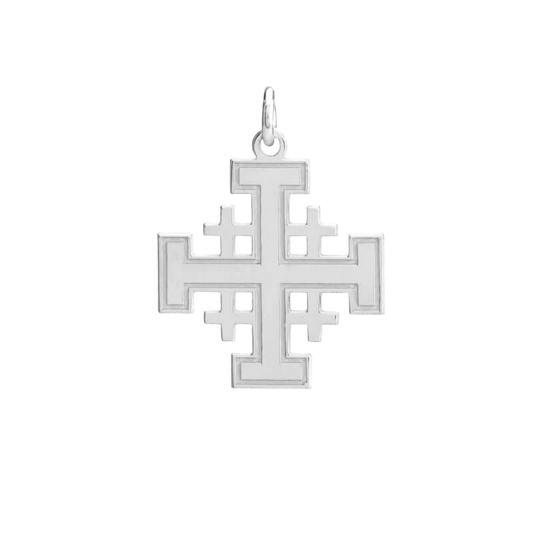 JERUSALEM KRUIS - ZILVER