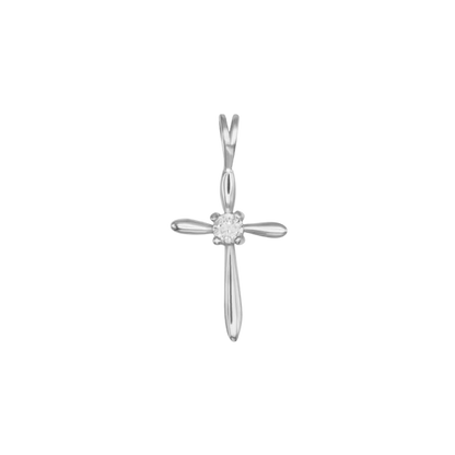 KRUIS HANGER - ZILVER