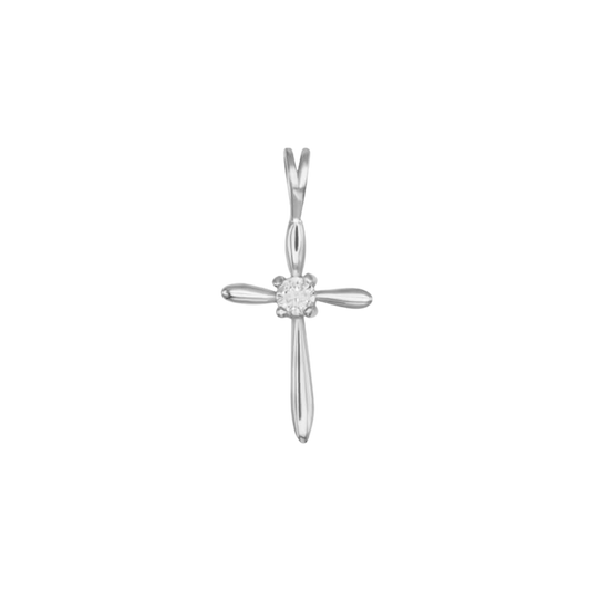 KRUIS HANGER - ZILVER