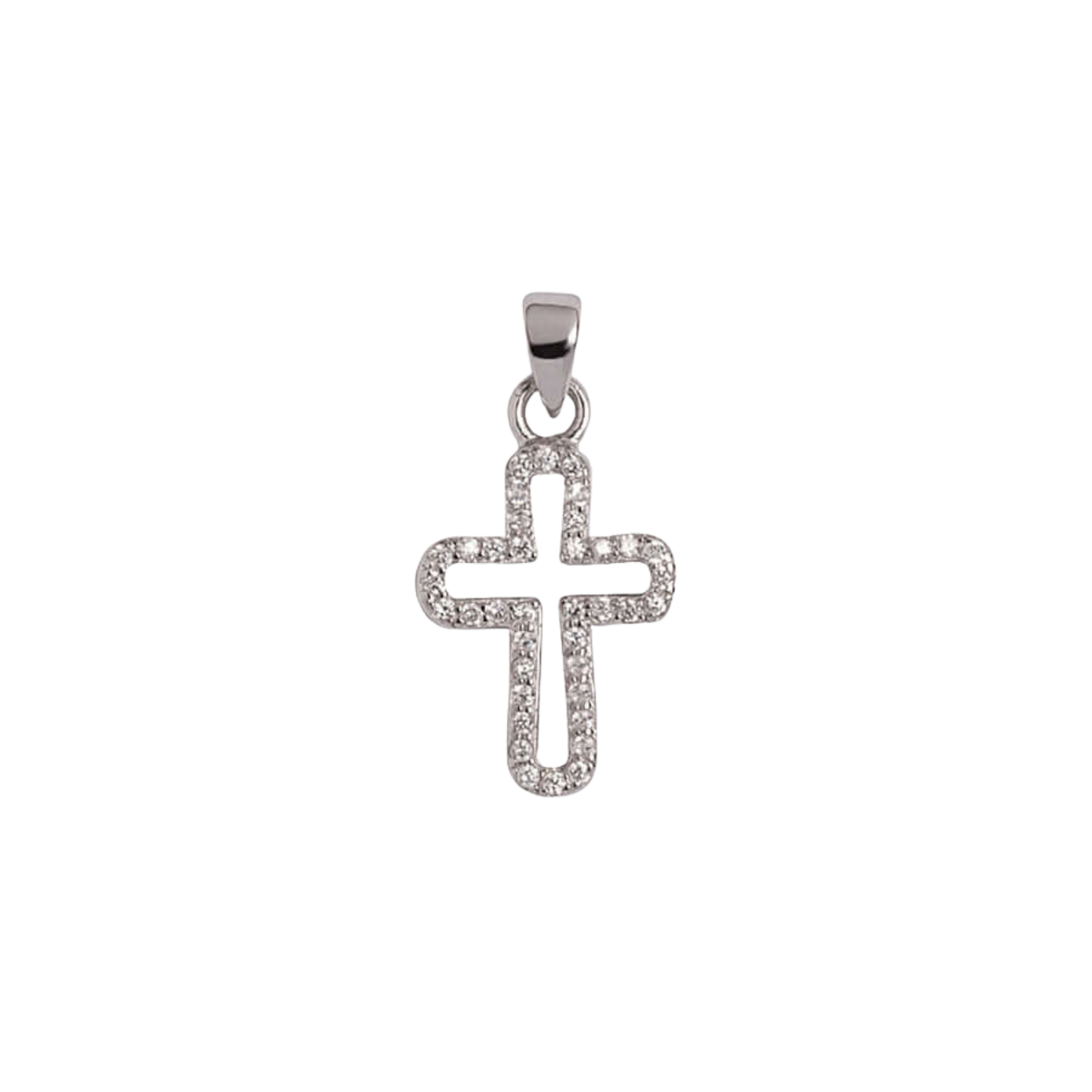 KRUIS HANGER - ZILVER