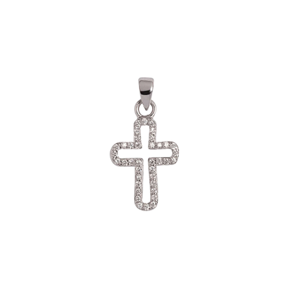 KRUIS HANGER - ZILVER