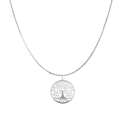 TREE OF LIFE KETTING - ZILVER