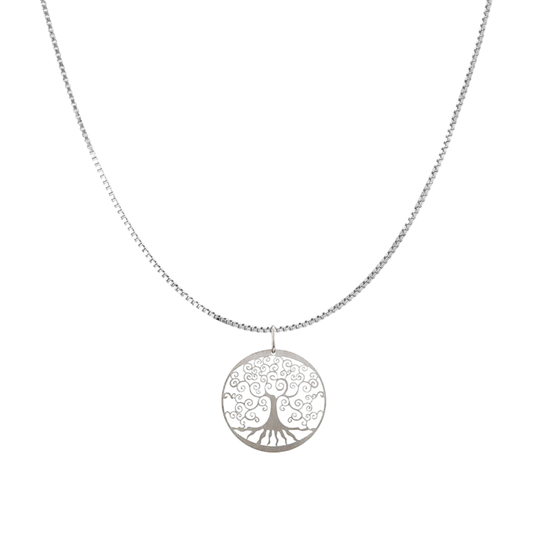 TREE OF LIFE KETTING - ZILVER