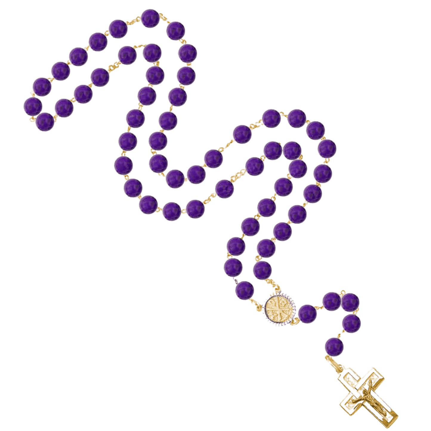 AMETHYST KRALEN - ROZENKRANS - VERMEIL ZILVER