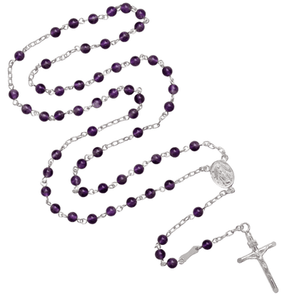 AMETHYST KRALEN ROZENKRANS - ZILVER
