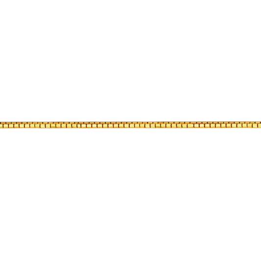 BOX - CHAIN - VERMEIL SILVER