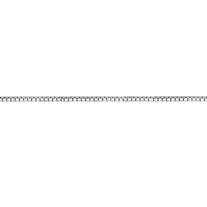 BOX - CHAIN - WHITE GOLD