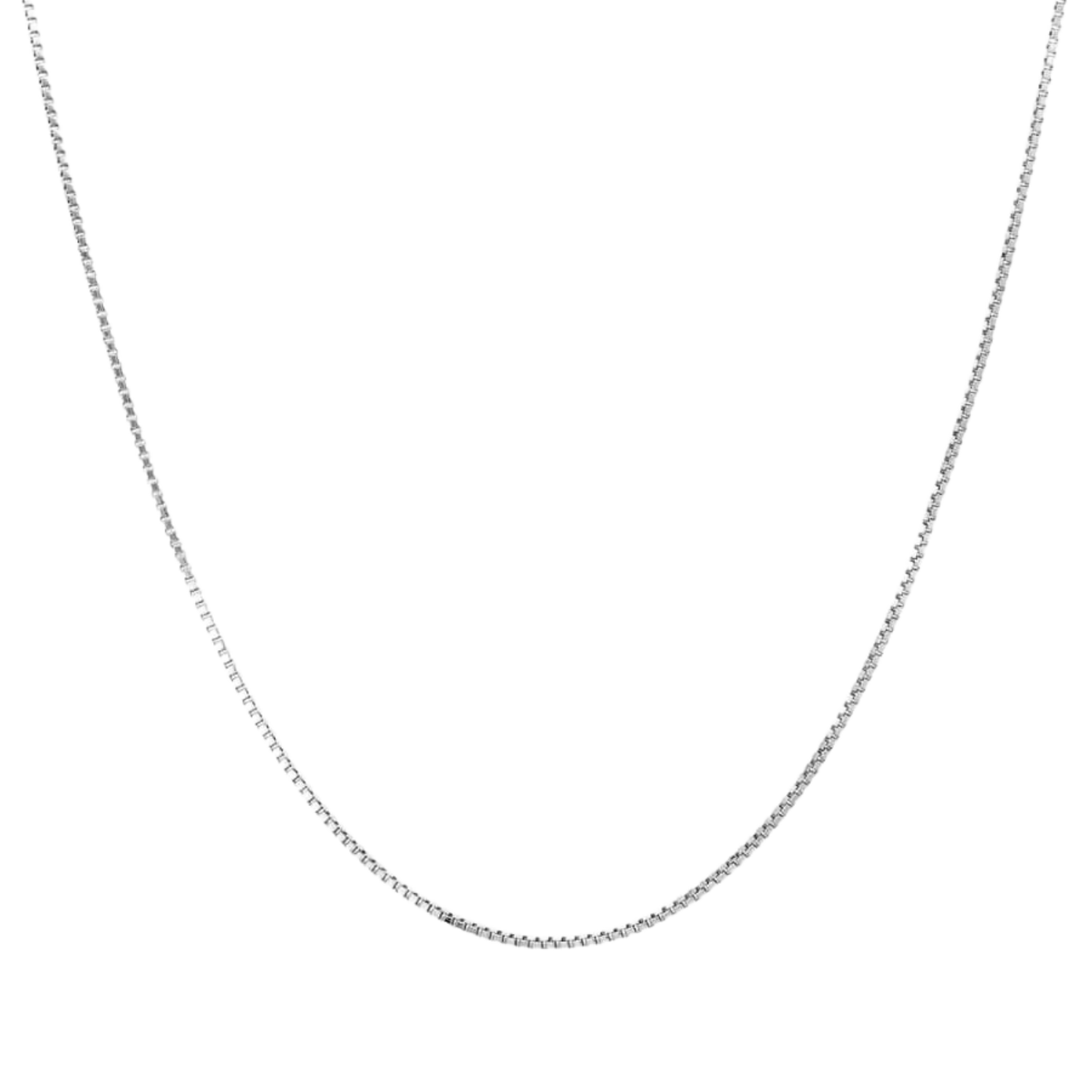 BOX - CHAIN - WHITE GOLD