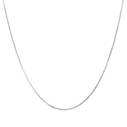 BOX - CHAIN - WHITE GOLD