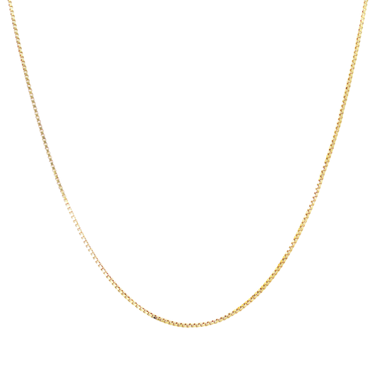 BOX - CHAIN - VERMEIL SILVER