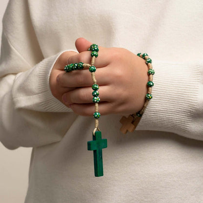 CHILDREN’S ROSARY - GREEN WOOD