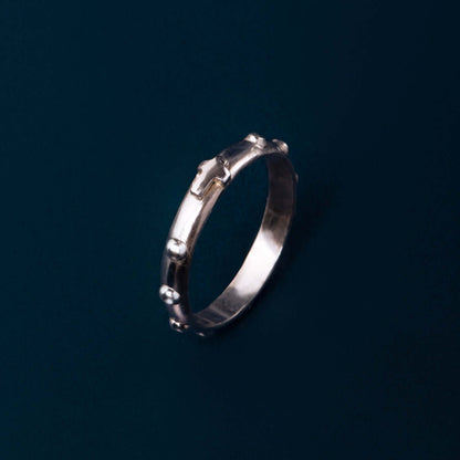 ROSARY RING - SILVER