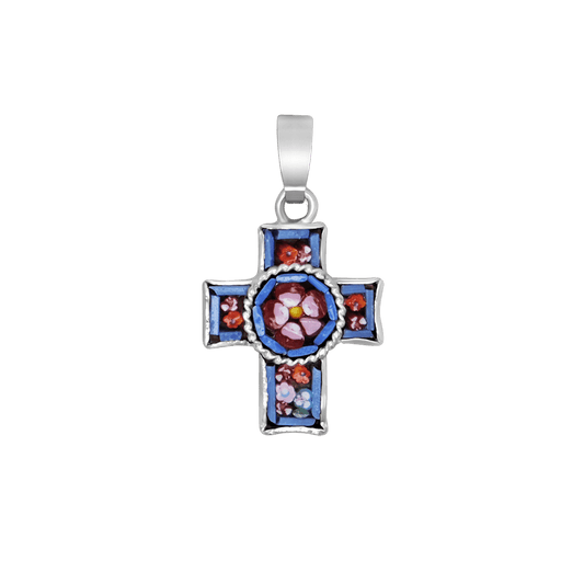 KRUIS HANGER - MICROMOSAIC JEWELRY - METAAL