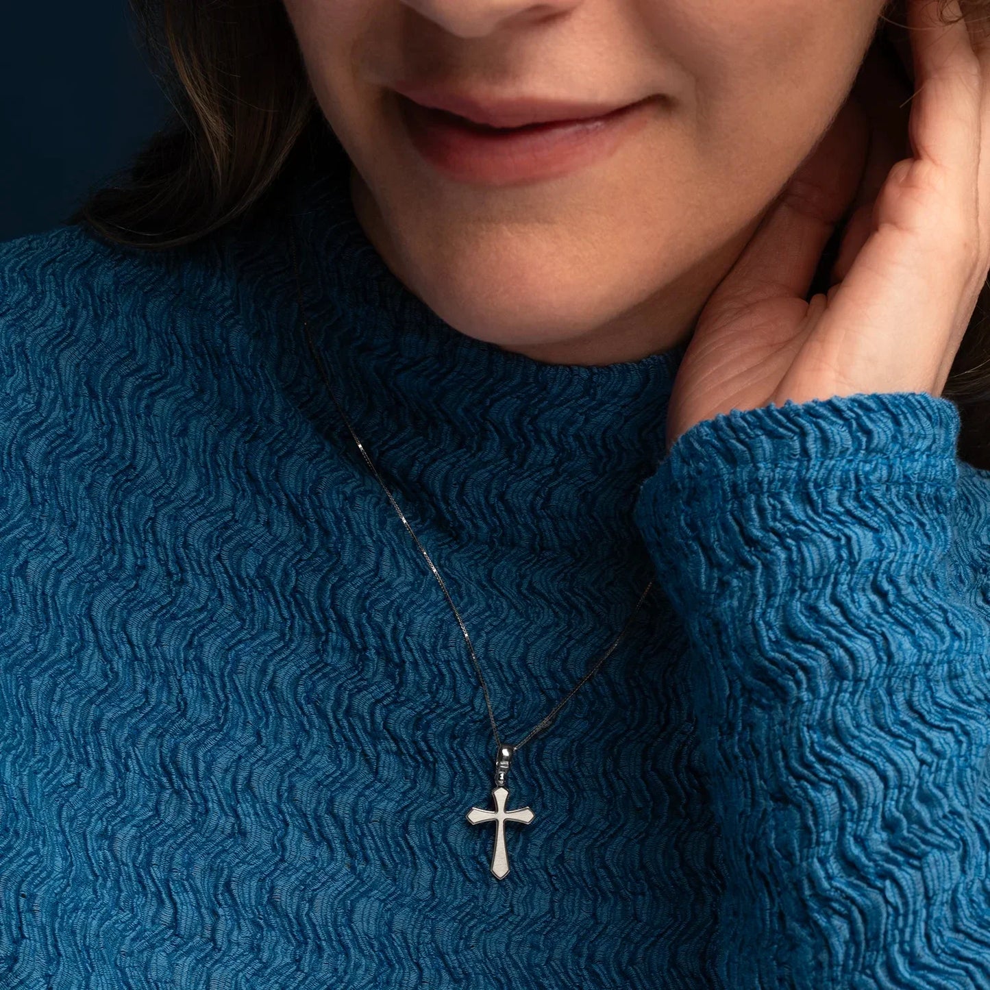 CROSS PENDANT - SILVER