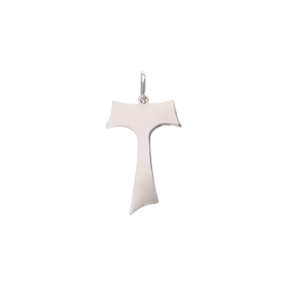 TAU - CROSS PENDANT - SILVER