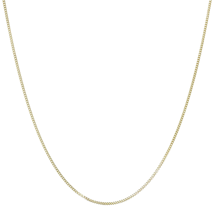 CURB - CHAIN - SILVER PLATED