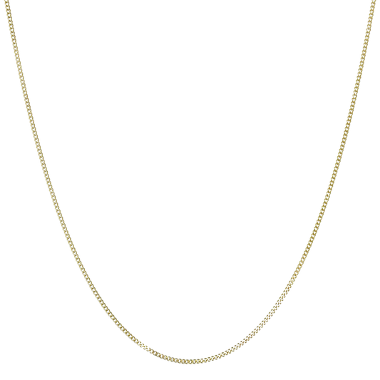 CURB - CHAIN - SILVER PLATED