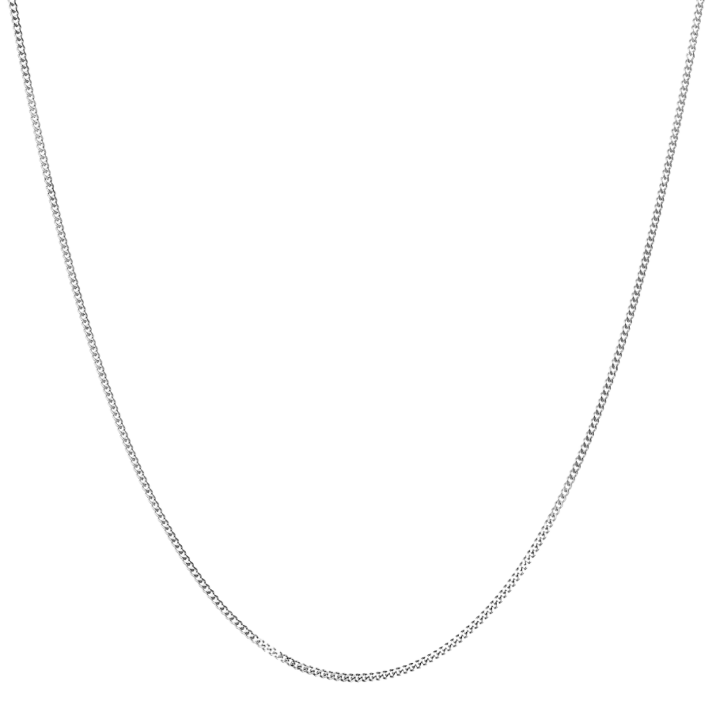 CURB - CHAIN - SILVER