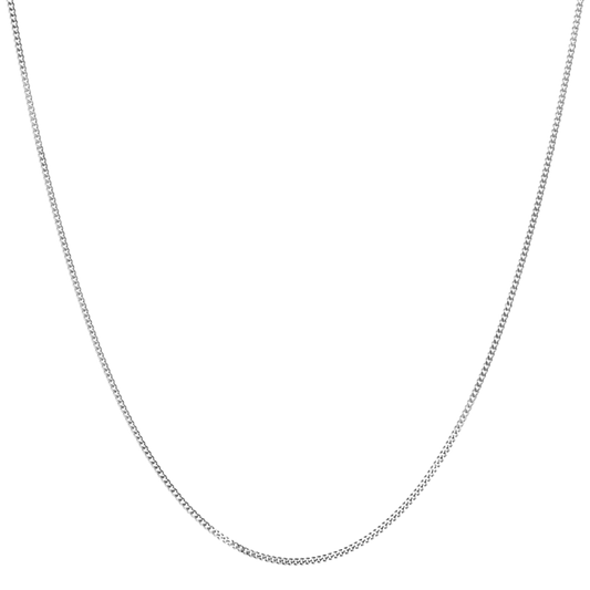 CURB - CHAIN - SILVER