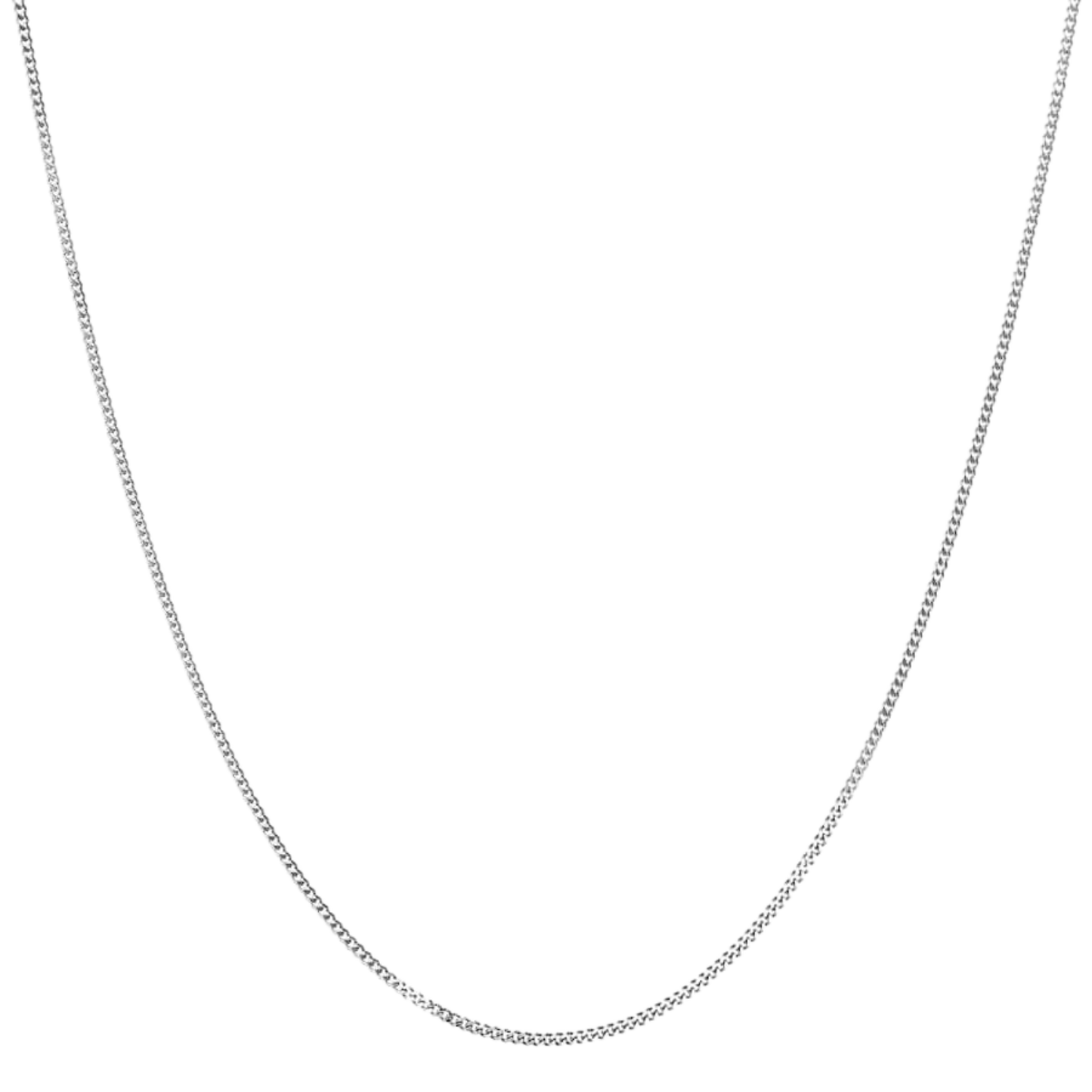 CURB - CHAIN - WHITE GOLD