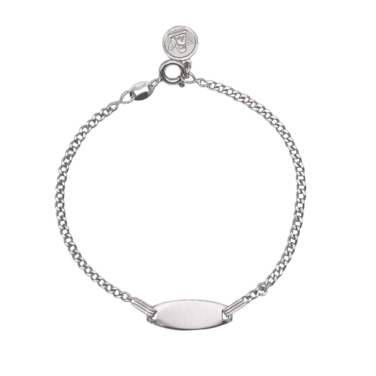 CUSTOMIZABLE ARMBAND VOOR KINDER - ZILVER