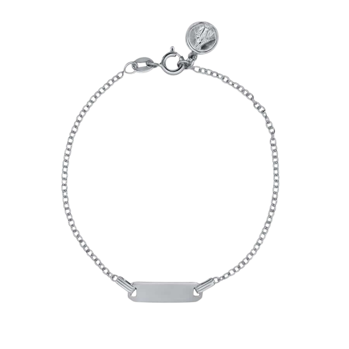 CUSTOMIZABLE ARMBAND VOOR KINDER - ZILVER