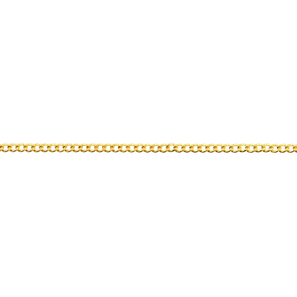 CURB - CHAIN - SILVER PLATED