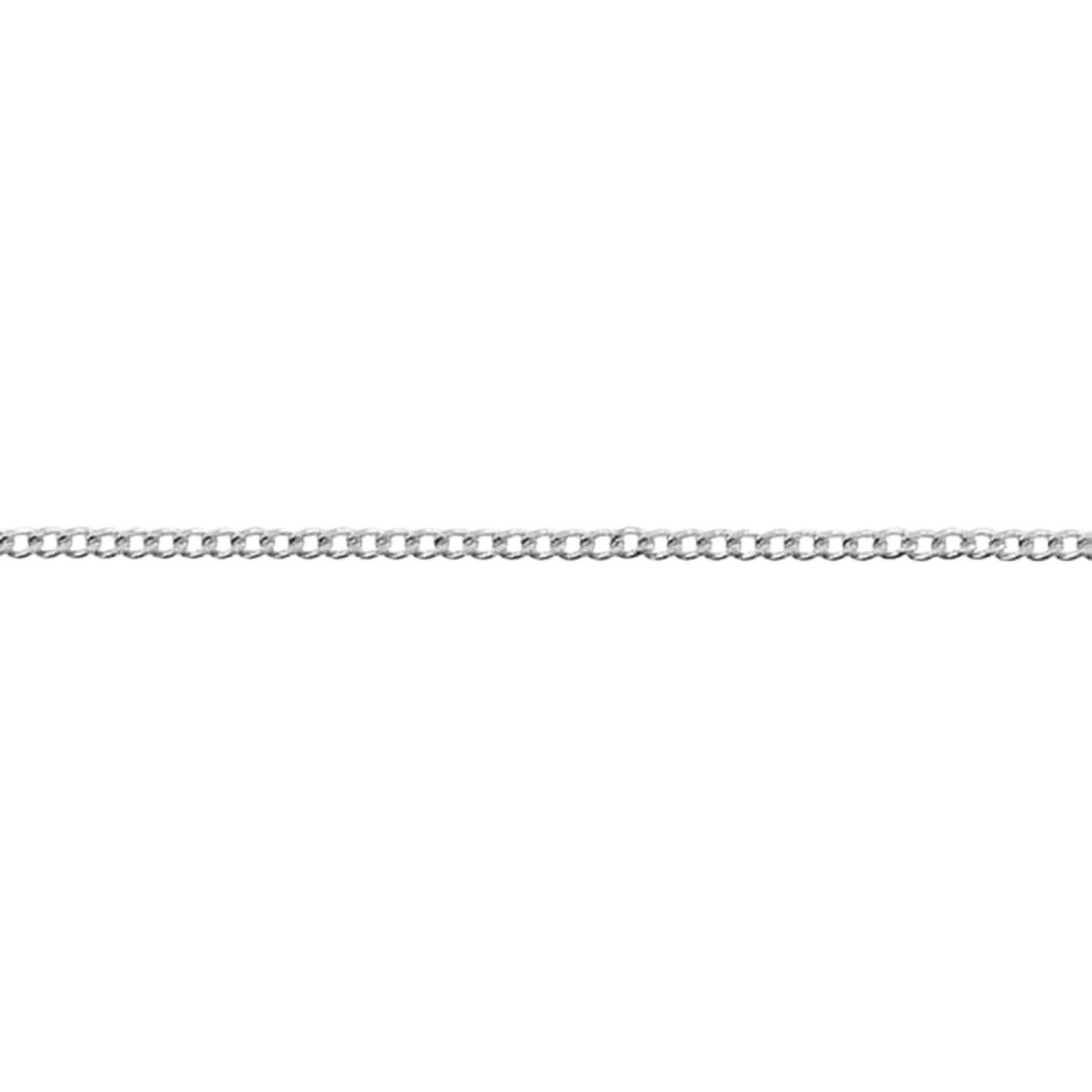 CURB - CHAIN - WHITE GOLD