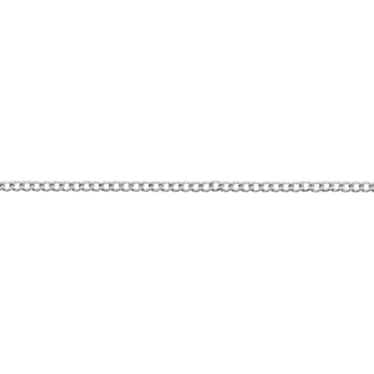 CURB - CHAIN - WHITE GOLD