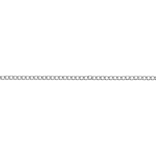 CURB - CHAIN - WHITE GOLD